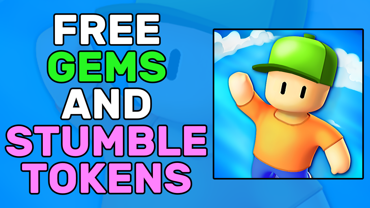 free gems and stumble tokens in stumble guys