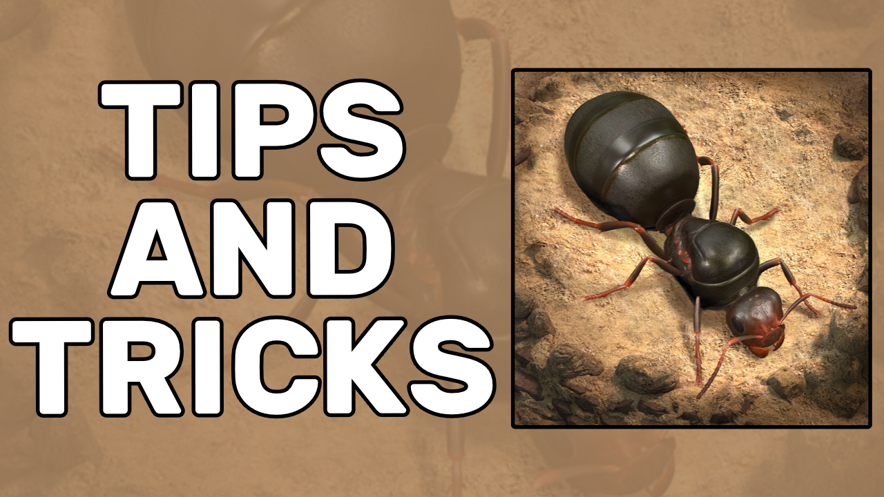 the ants: underground kingdom tips and tricks