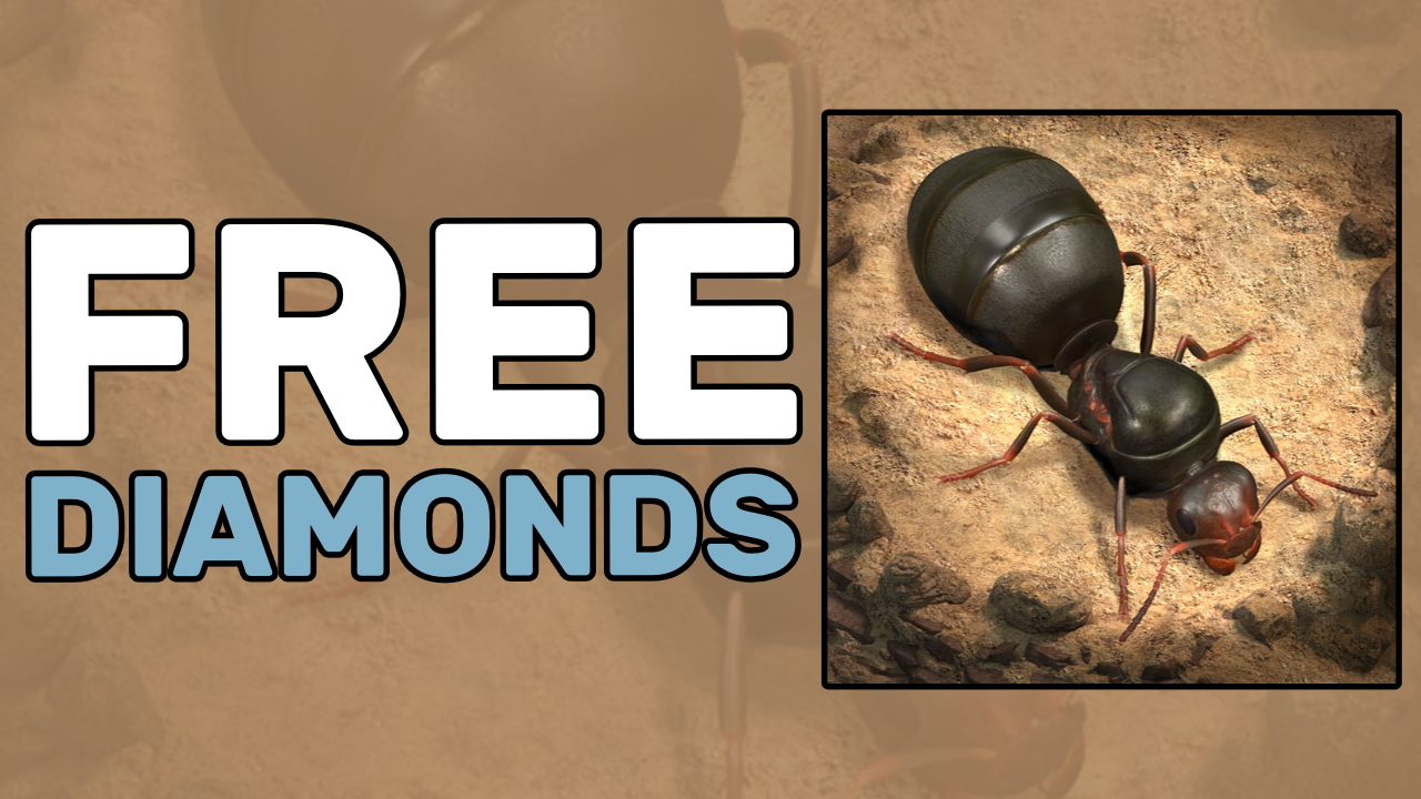 free diamonds in the ants: underground kingdom